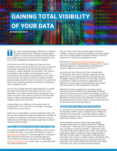 FedScoop report on total visibility of data