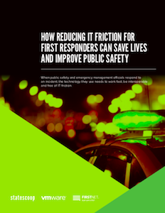 StateScoop eBook on reducing IT friction for first responders